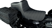 SLYFOX High Noon Seat - Vinyl - Classic Stitch - Black Logo - Black Stitch - XL '04-'22 4709A-SlyFox