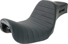 SLYFOX Highnoon Seat - Vinyl - Classic Stitch - Black Logo - FXD '96-'03 4703A-SlyFox