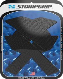 STOMPGRIP Tank Grips - Icon - Black - Kawasaki - Z '17-'25 55-14-0144B