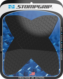 STOMPGRIP Tank Grips - Icon - Black - Aprilia - RSV4/Tuono '21-'25 55-14-0180B