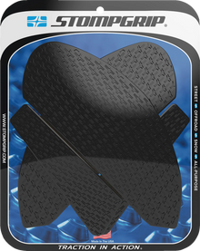 STOMPGRIP Tank Grips - Icon - Black - Yamaha - YZF '22-'25 55-14-0182B