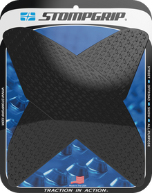 STOMPGRIP Tank Grips - Icon - Black - Suzuki - GS '22-'25 55-14-0188B