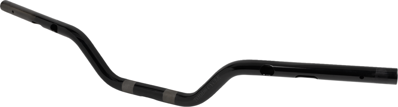 TODD'S CYCLE Handlebar - Moto 2.0 - Mid - Gloss Black TD-104-03B