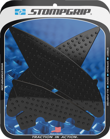 STOMPGRIP Tank Grips - Volcano - Black - Yamaha - YZF '17-'20 55-10-0145B