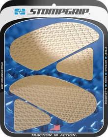 STOMPGRIP Tank Grips - Icon - Clear - Honda - CBR '15-'22 55-14-0100C