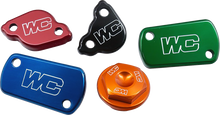 WORKS CONNECTION Rear Brake Cap - Orange - KTM/Husqvarna/Gas Gas 21-773
