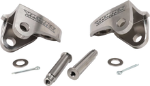WORKS CONNECTION Foot Peg Mounts - Titanium - CRF 20-520