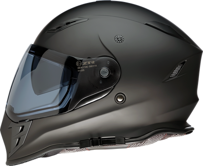 Z1R Nemesis Helmet - Smoke - Flat Black - XL 0140-0450