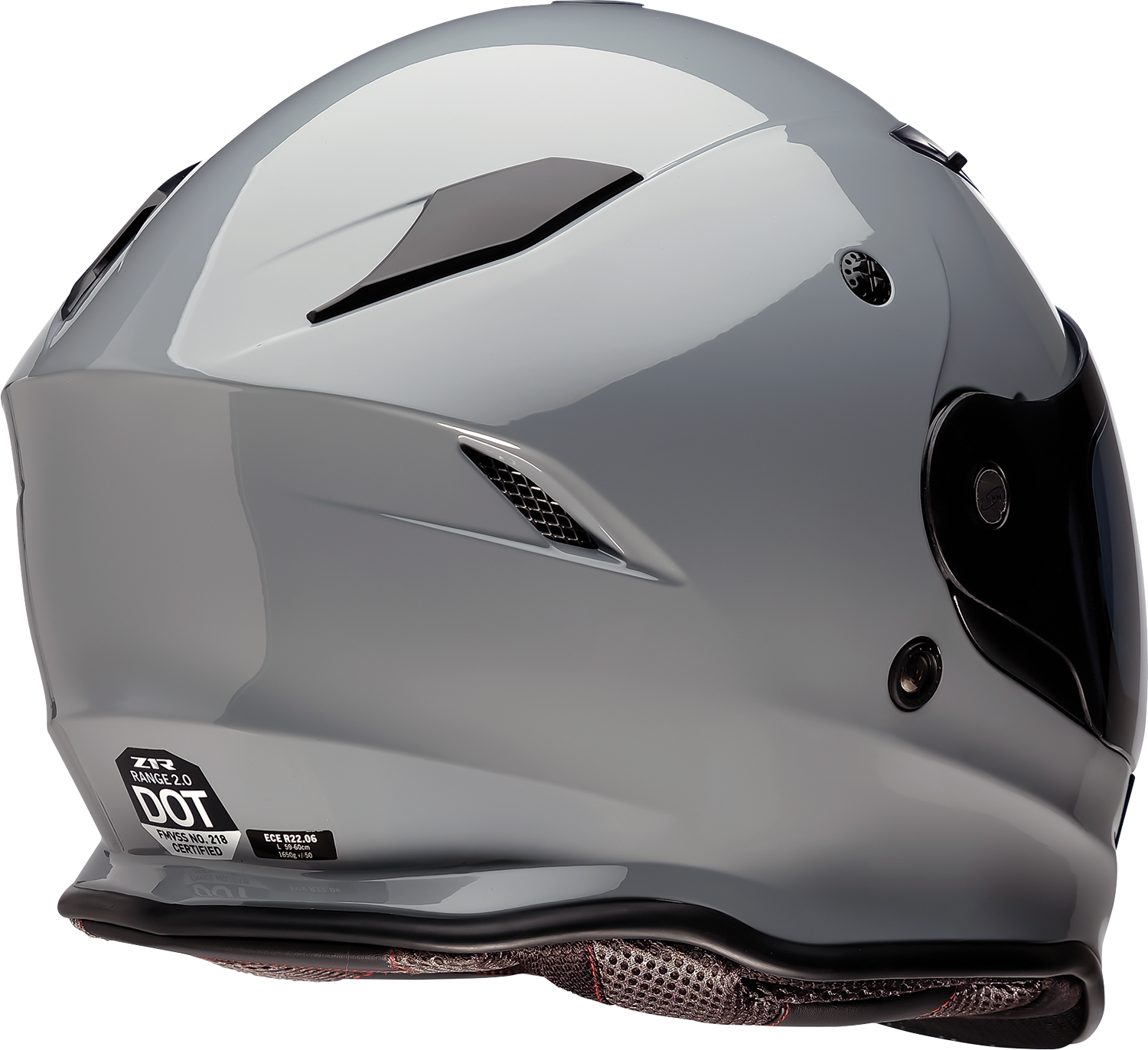 Z1R Nemesis Helmet - Smoke - Nardo - Small 0140-0453