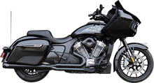 S&S CYCLE 2-into-1 Qualifier Exhaust System - Guardian Black - 49 State - Indian with PowerPlus 550-1133