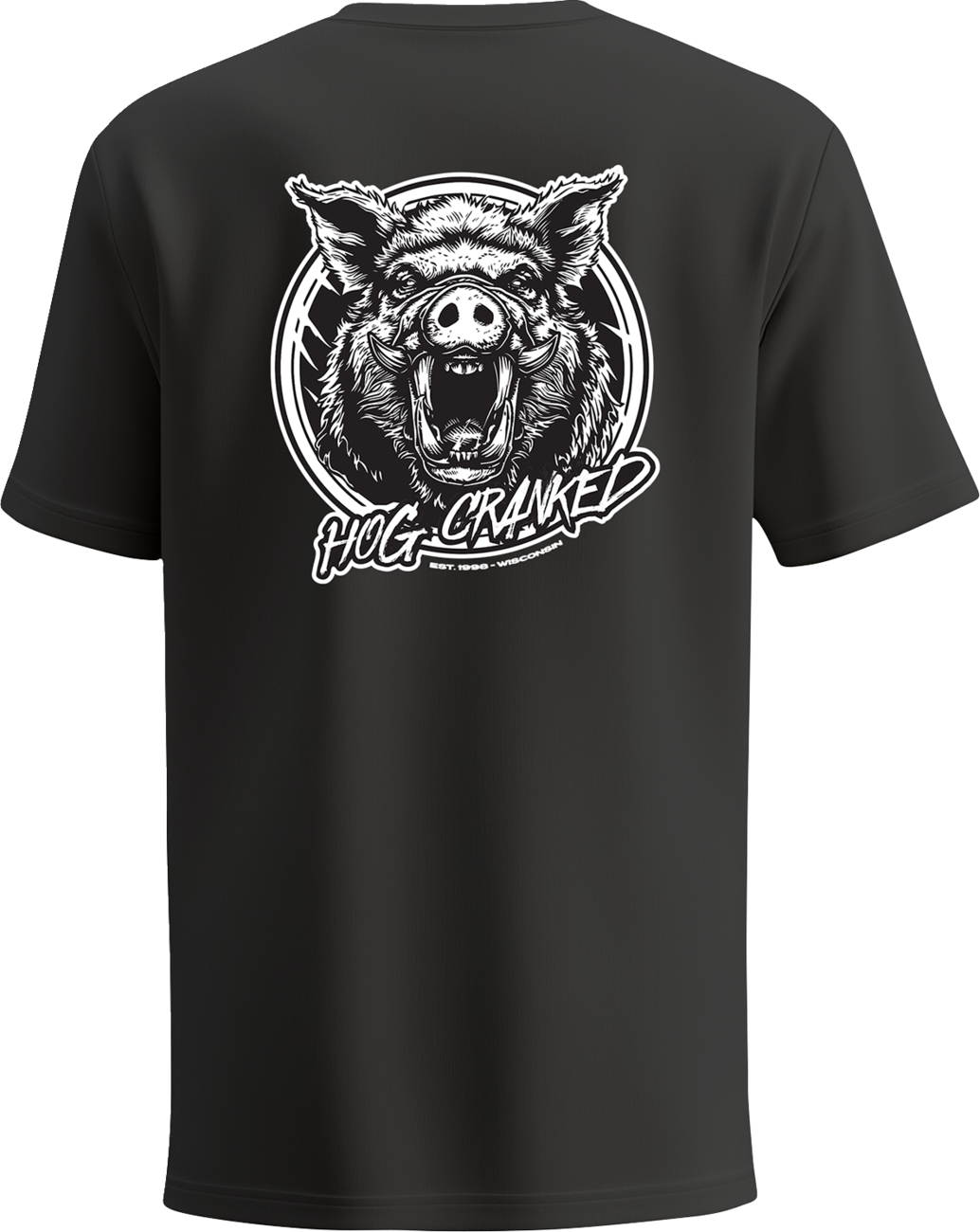 Z1R Hog Cranked T-Shirt - Black - 2XL 3030-25314