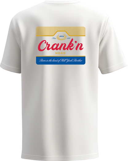 Z1R Hogs Crank'n T-Shirt - White - Small 3030-25316
