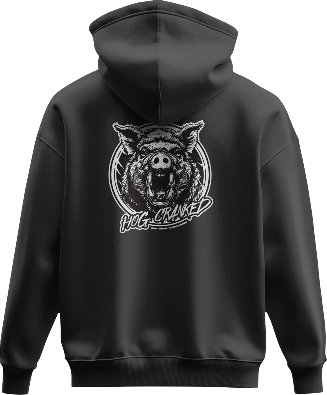 Z1R Hog Cranked Hoodie - Black - Medium 3050-7289