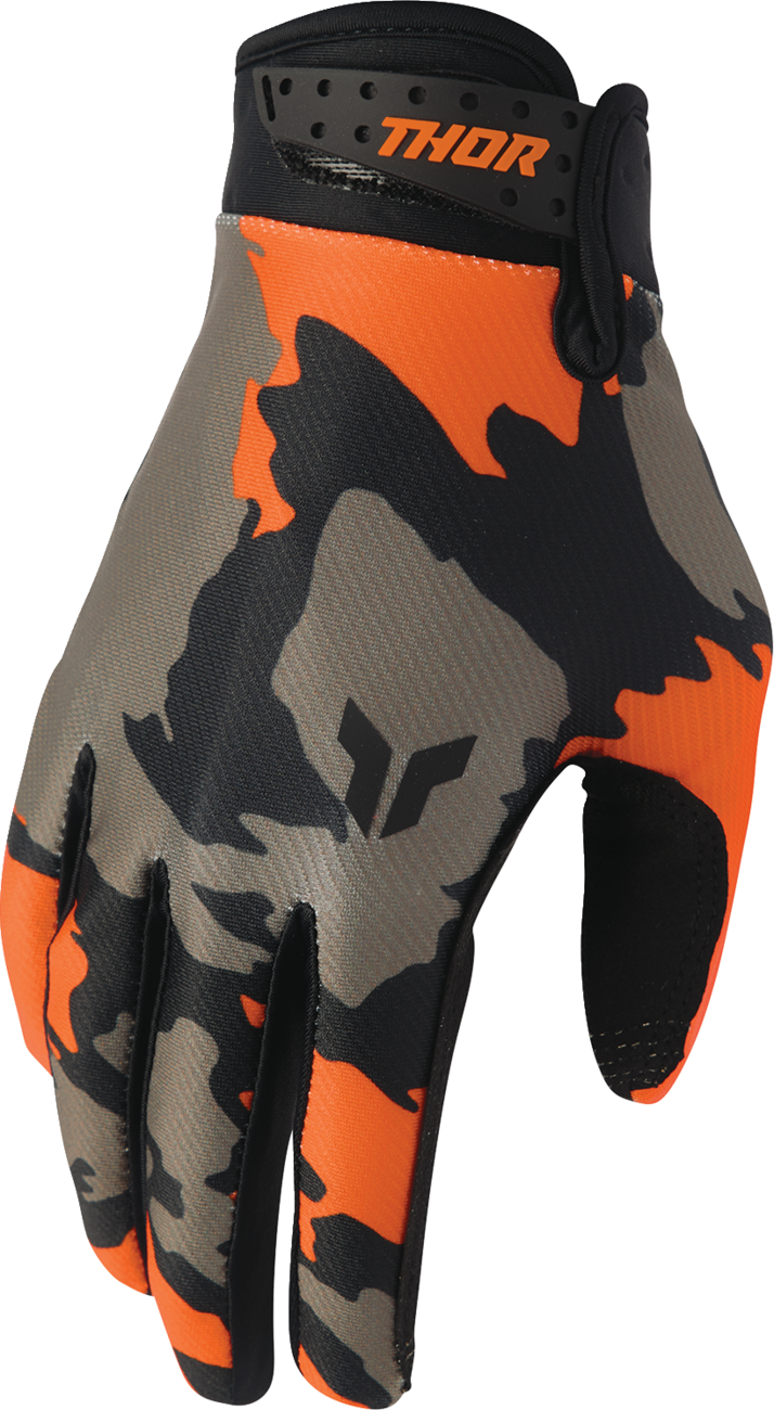 THOR Launchmode Hunter Gloves - Orange/Black - XL 3330-8526