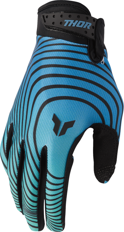 THOR Launchmode Identity Gloves - Teal/Black - 2XL 3330-8533