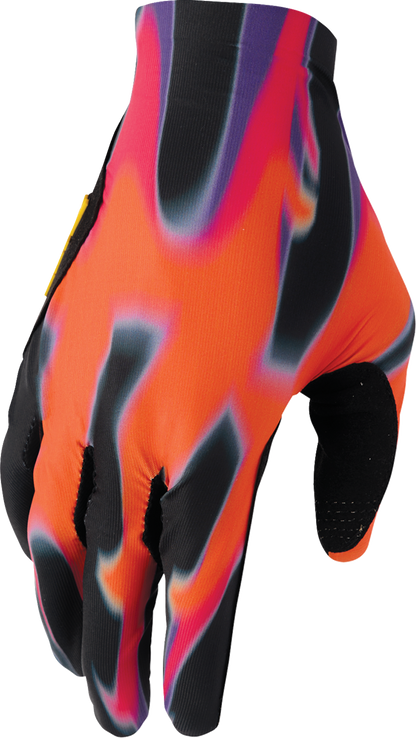 THOR Sportmode Inferno Gloves - Orange/Purple - Large 3330-8558