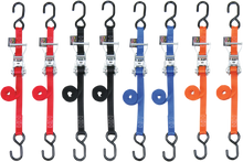 POWERTYE MFG. Ratchet Tie-Downs - 1" x 6' - Orange 32279