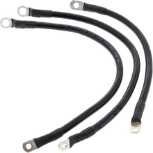 ALL BALLS Battery Cable Kit - Black 79-3003-1