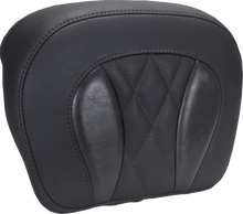 MUSTANG Chopped Tour-Pak® Pad - Black Stitching - FLH/FLT '23-'25 88440