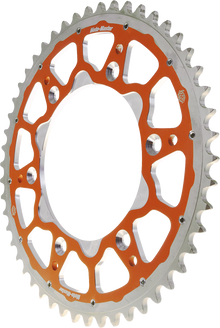 MOTO-MASTER Fusion Series Dual Ring Rear Sprocket - 48 Tooth - Orange 620073548