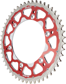 MOTO-MASTER Fusion Dual Ring Rear Sprocket - 49 Tooth - Red - Suzuki 620013349