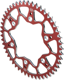 MOTO-MASTER 7075 Aluminum Rear Sprocket - 54 Tooth - Red - Honda 620032354