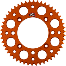 RENTHAL Rear Sprocket - Aluminum - 50 Tooth - Orange - KTM 518U-420-50GPOR