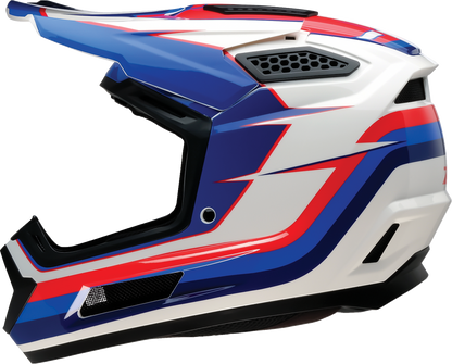 Z1R Dirt Maxx Helmet - Vortex - Red/White/Blue - XL 0110-9356