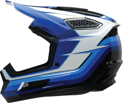 Z1R Dirt Maxx Helmet - Vortex - Blue/White - 2XL 0110-9333