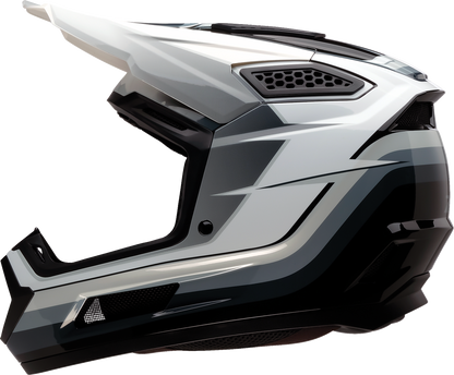 Z1R Dirt Maxx Helmet - Vortex - Black/White/Gray - Medium 0110-9348