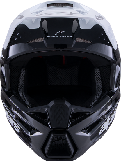 ALPINESTARS SM3 Helmet - Radium - Gloss Black/White/Gray - XS 8300826-1546-XS