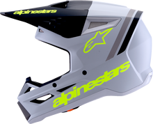 ALPINESTARS SM3 Helmet - Radium - Matte Gray/Black/Yellow Fluo - XS 8300826-9510-XS