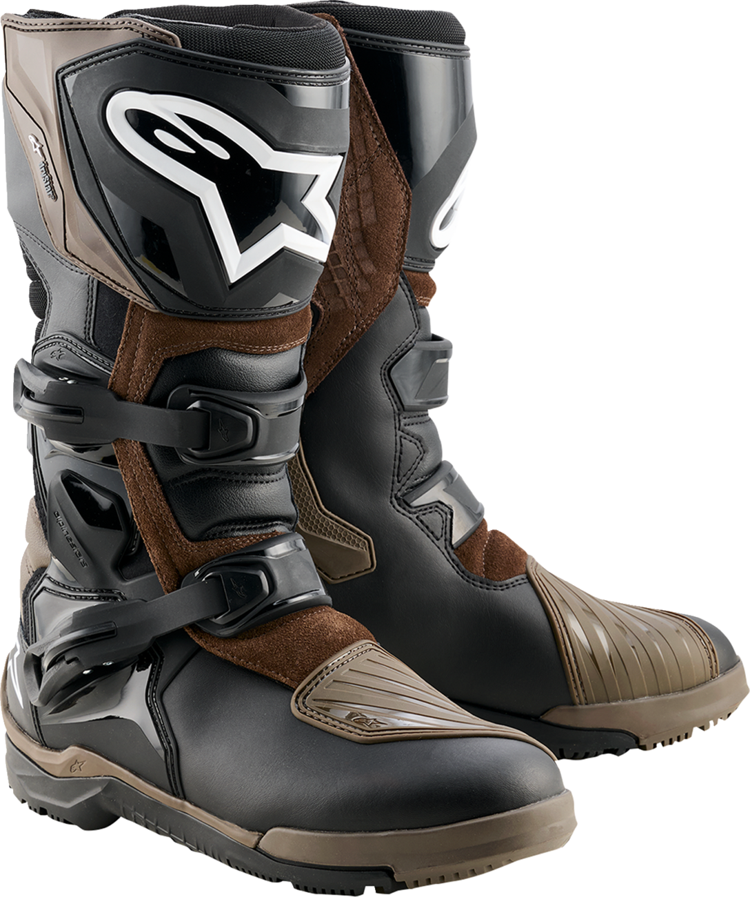 ALPINESTARS Corozal Adventure Drystar® Boots - Brown/Black - US 8 2040126-82-8