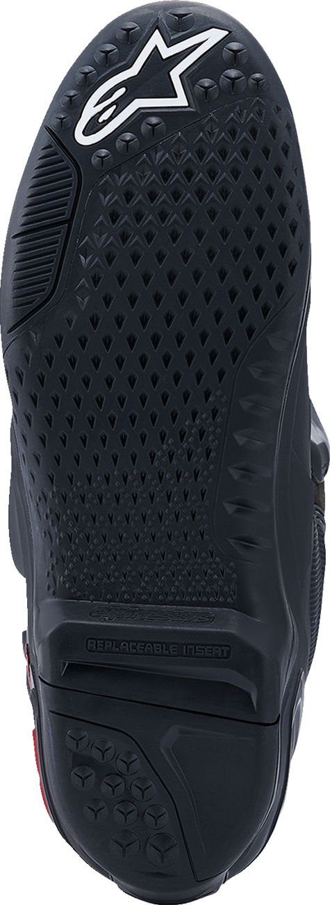 ALPINESTARS Tech 10 Boots - Black/Red - US 8 / EU 42 2010020-13-8