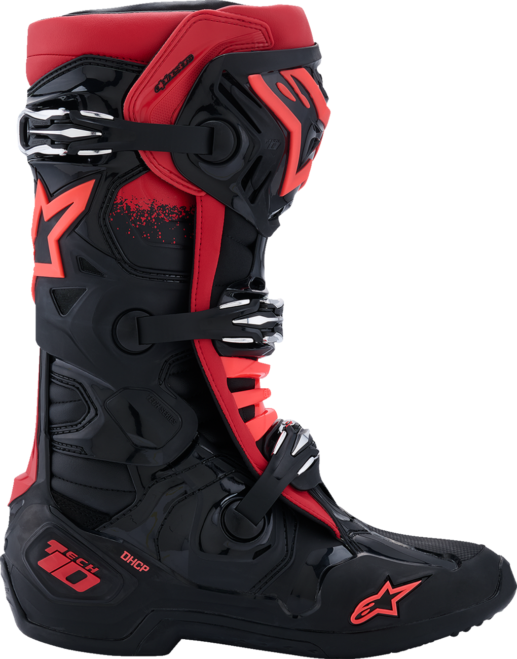 ALPINESTARS Tech 10 Boots - Black/Red - US 12 / EU 47 2010020-13-12
