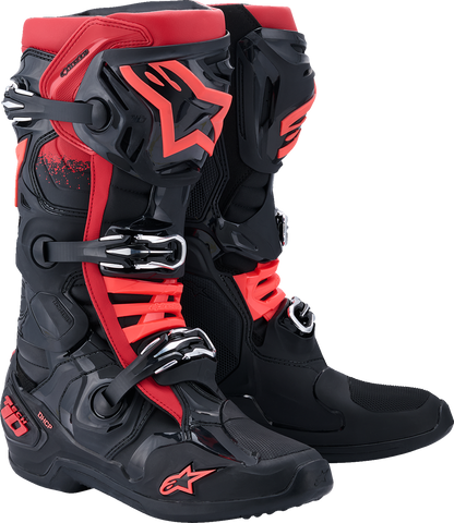 ALPINESTARS Tech 10 Boots - Black/Red - US 14 / EU 49.5 2010020-13-14