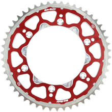 MOTO-MASTER Fusion Series Dual Ring Rear Sprocket - 50 Tooth - Red 620123350