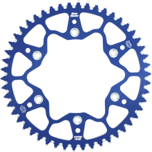 MOTO-MASTER 7075 Aluminum Rear Sprocket - 46 Tooth - Blue - YZ 65 620332446