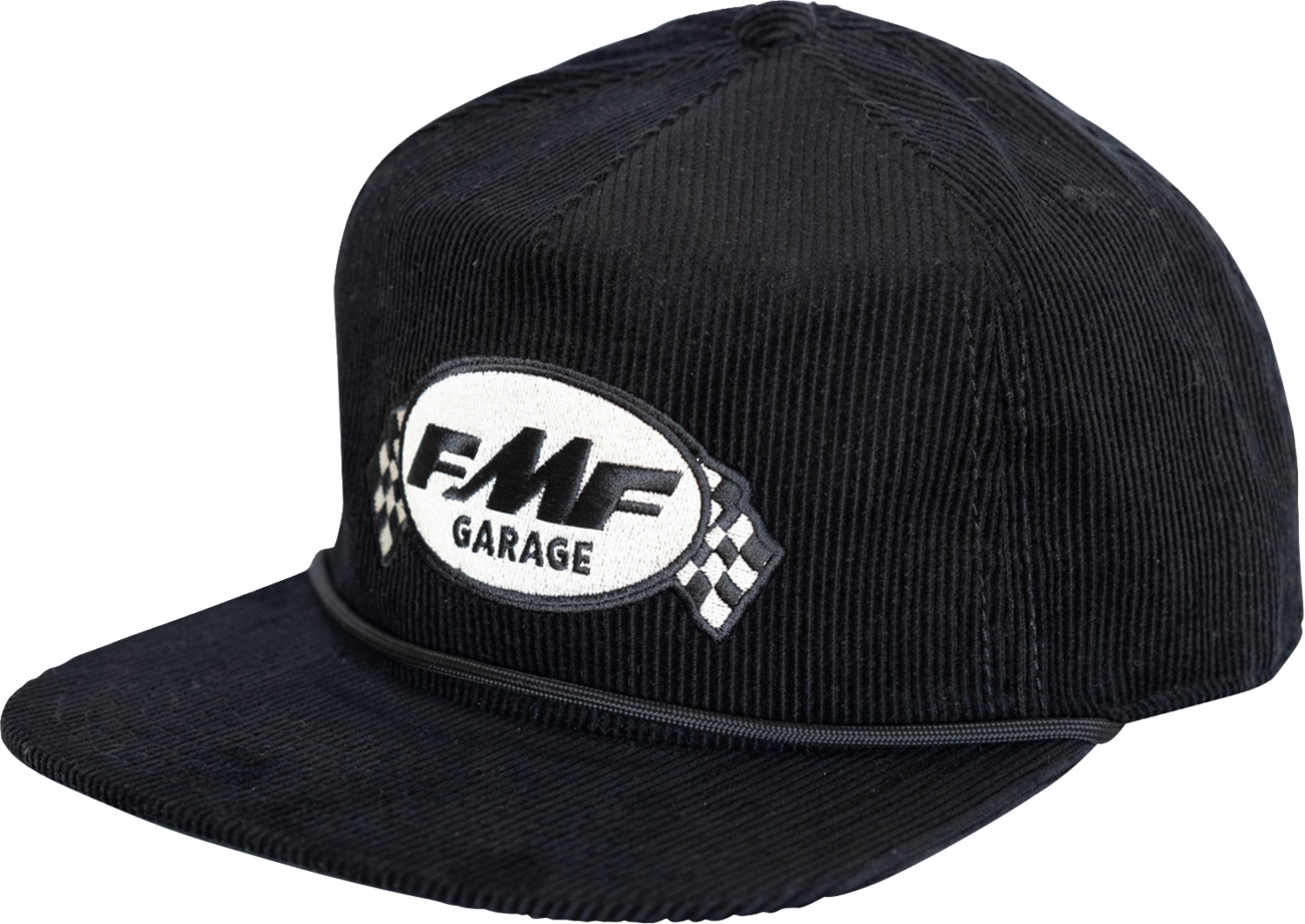 FMF Garage Cord Hat - Black FA25196903BLK