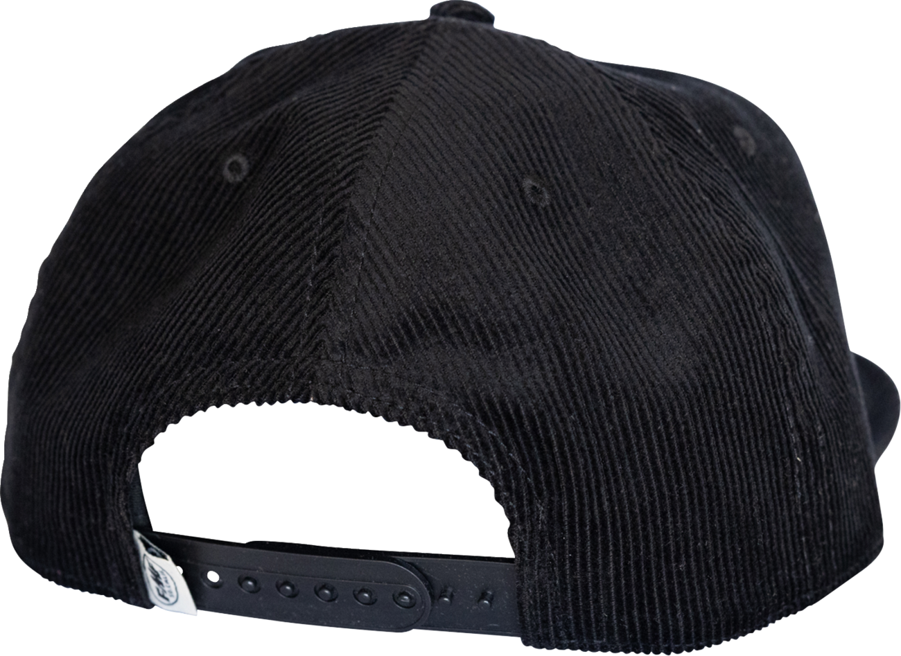 FMF Garage Cord Hat - Black FA25196903BLK