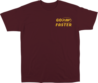 FMF Faster T-Shirt - Maroon - Small FA25118902MRNSM