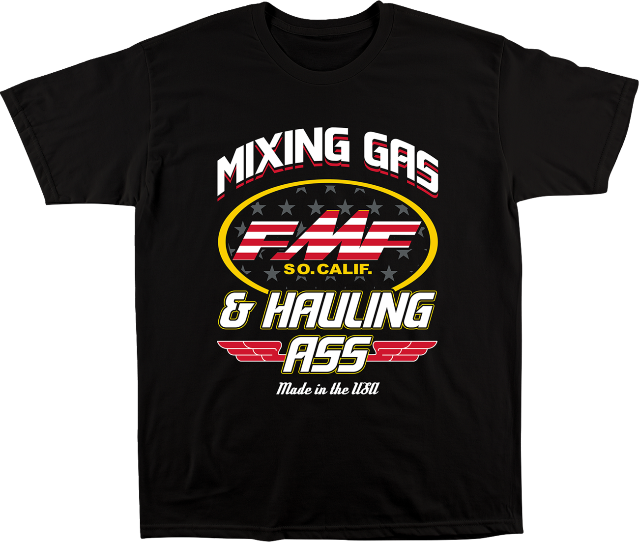FMF Rush T-Shirt - Black - Small FA25118904BLKSM