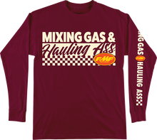 FMF Mixin Long-Sleeve T-Shirt - Maroon - XL FA25119901MRNXL