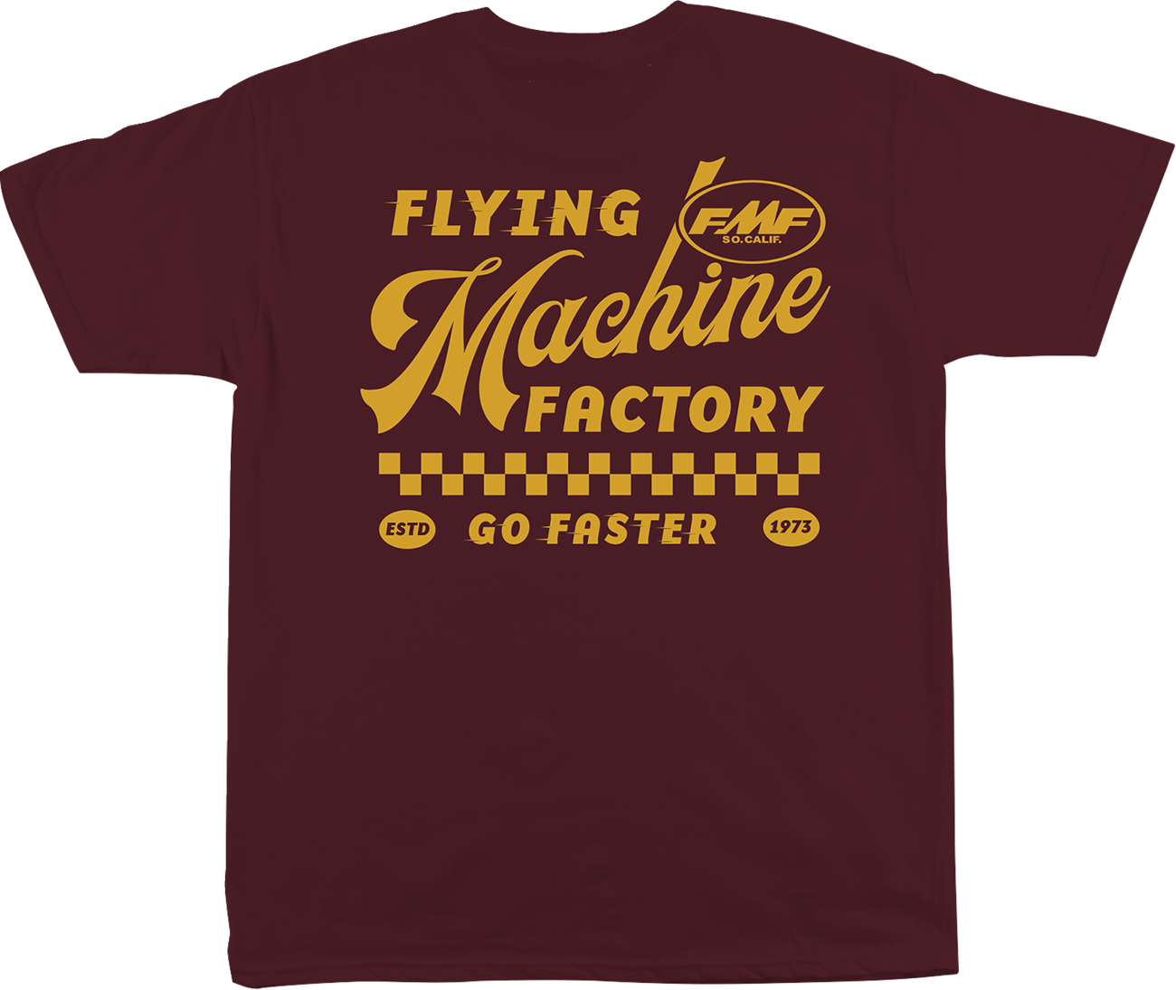FMF Faster T-Shirt - Maroon - Medium FA25118902MRNMD