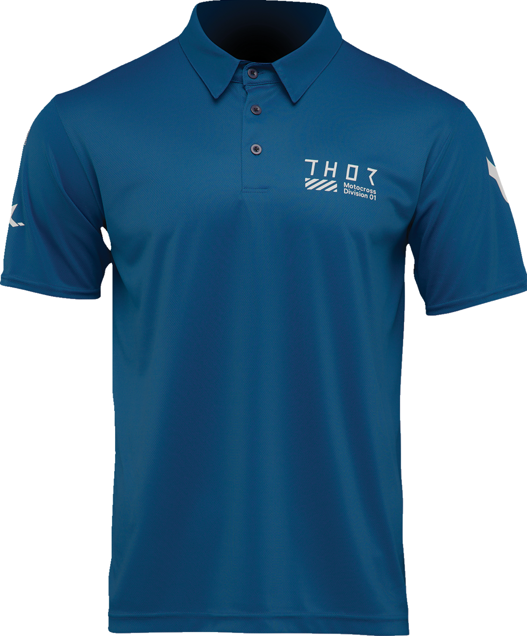 THOR Corpo Polo Shirt - Storm Blue - Large 3040-3489