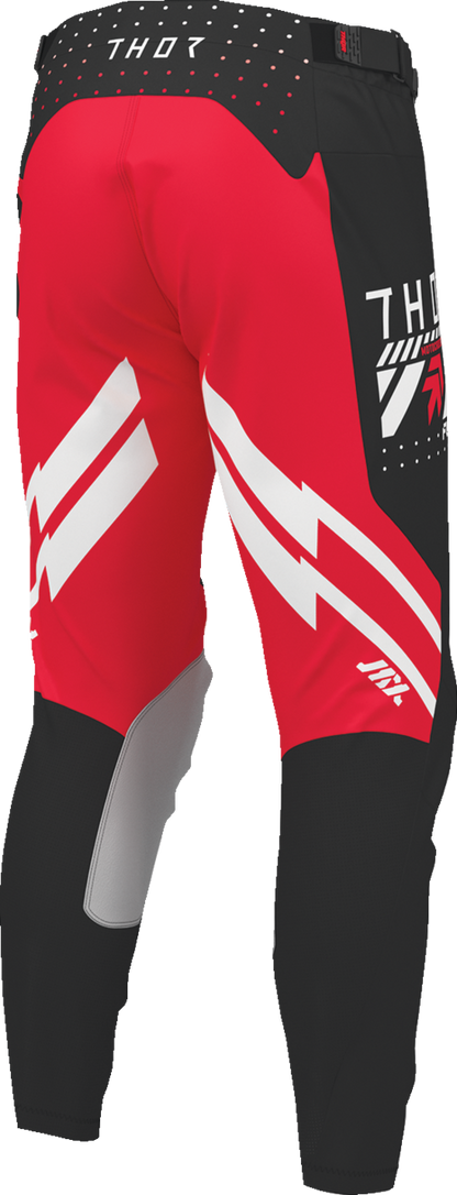 THOR Launchmode Futura Pants - Black/Red - US 36 2901-12289