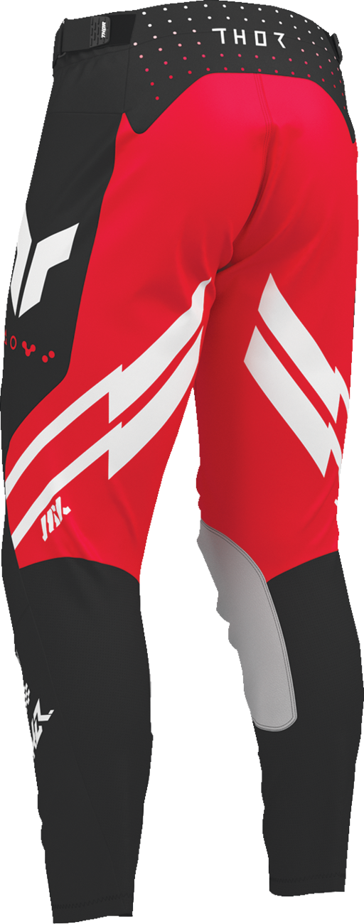 THOR Launchmode Futura Pants - Black/Red - US 40 2901-12291