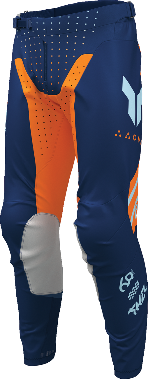 THOR Launchmode Futura Pants - Navy/Orange - US 28 2901-12294