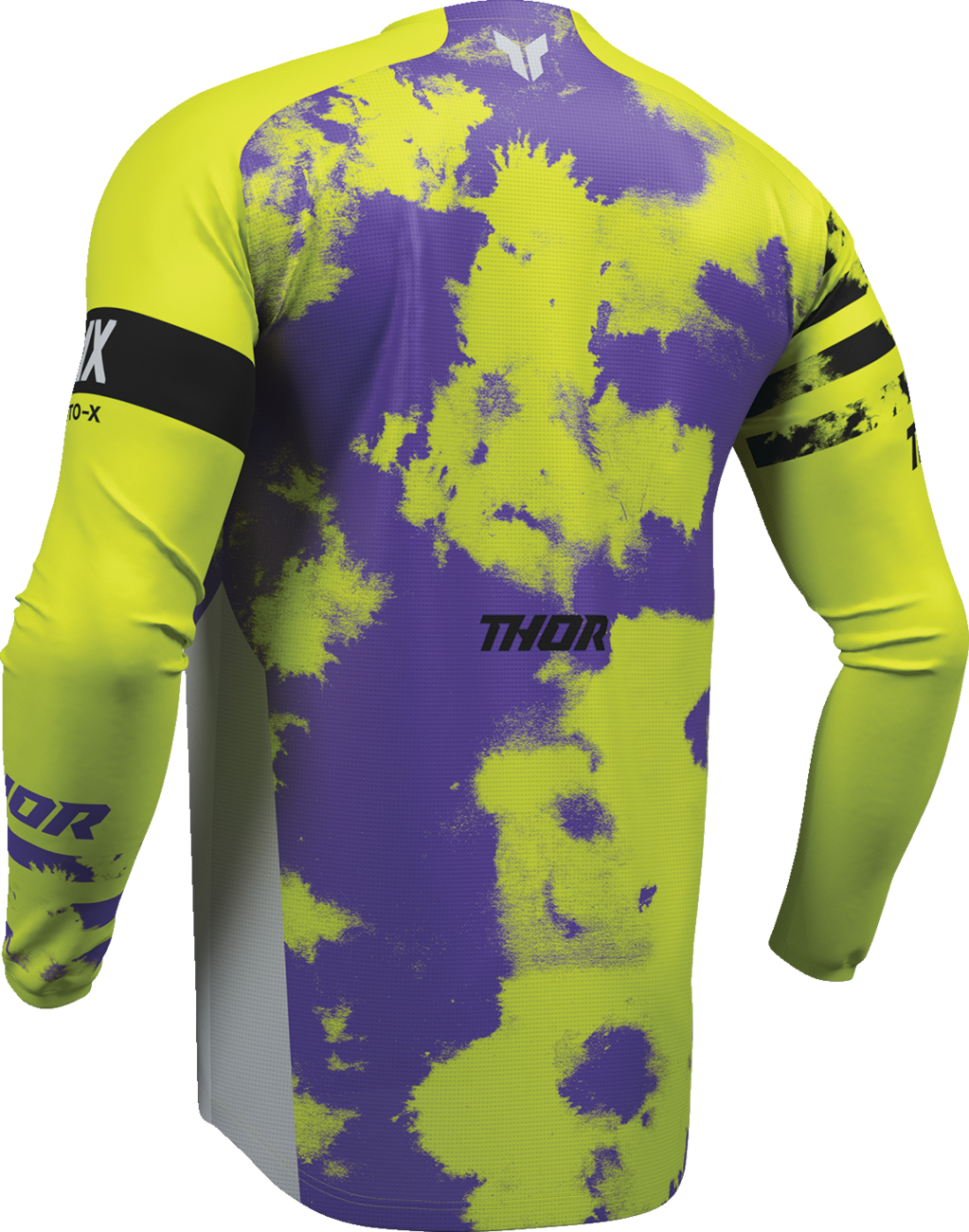 THOR Launchmode Bleach Jersey - Gray/Acid - 2XL 2910-8404