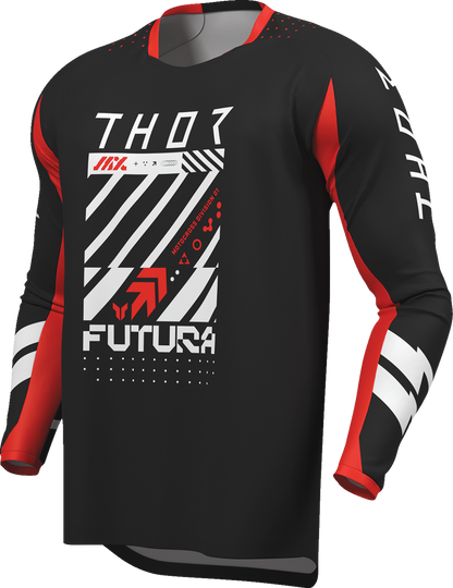THOR Launchmode Futura Jersey - Black/Red - XL 2910-8415